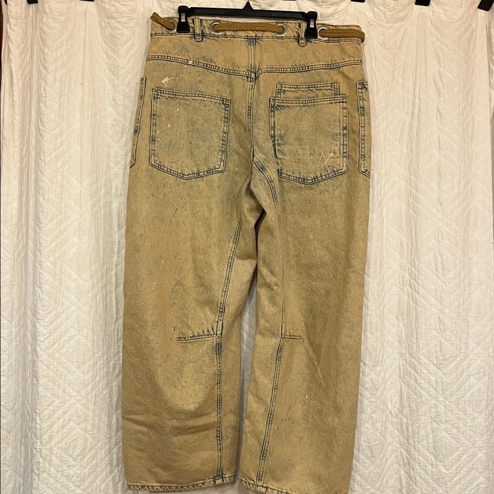 NWOT Free People We The Free Moxie Pull On Barrel Jeans - Picture 15 of 15